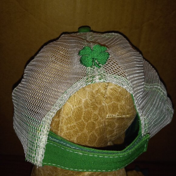 Bud Light Beer Saint Patrick’s Day Irish Green Hat Shamrock Adjustable Mesh Cap - Picture 5 of 7